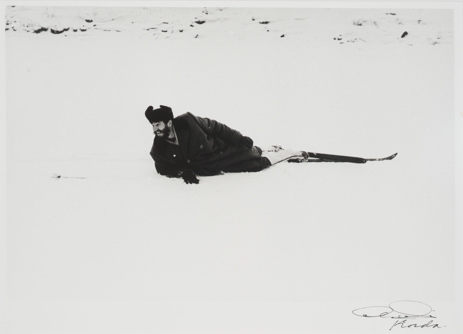 Fidel Sobre La Nieve en Rusia (1962) by Korda